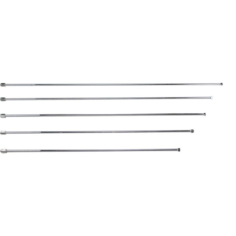 Tirant de 1/4" x 63,5m - chromé avec écrou chromé